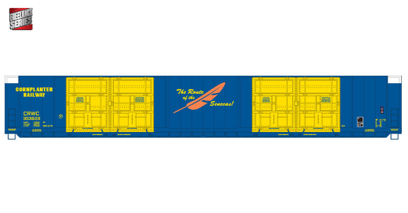 Cornplanter Railway 4 Door Autoparts Box Car Decals