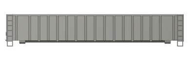 N Scale - Gunderson 65ft High Side Gondola