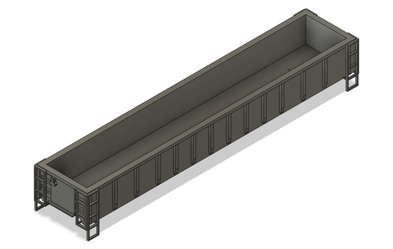 N Scale - Gunderson 65ft Gondola