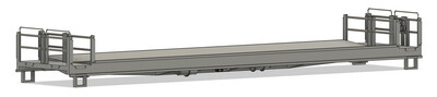 Z Scale - CSX Shove Platform 901055