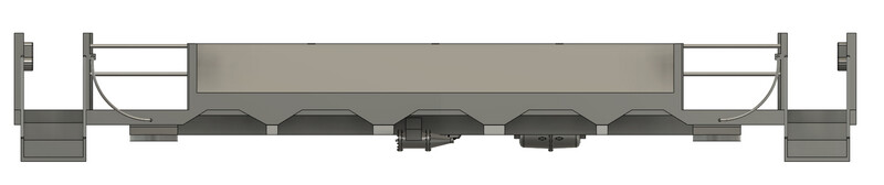 N Scale - Conrail Shared Assets Shove Platform