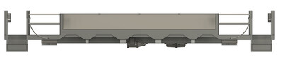 N Scale - Conrail Shared Assets Shove Platform
