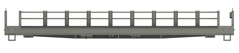 N Scale - CSX Shove Platform 900997