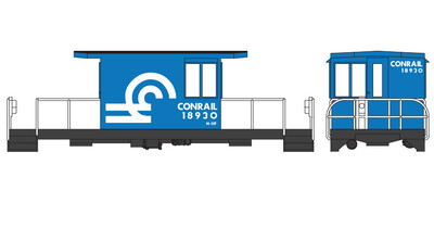 Conrail N-11F Transfer Caboose Large Logo Decals