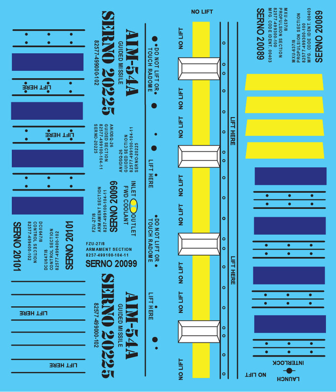 Phoenix Decal Sheet