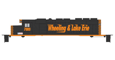 Wheeling &amp; Lake Erie Operation Lifesaver 50th Anniversary Loco Decal