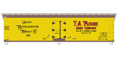 FA Moore Dairy Co 40' Wood Reefer