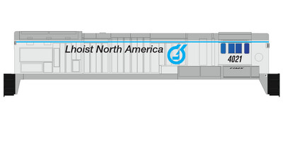 Lhoist North America Locomotive Decals
