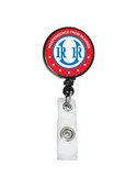 Railroad Logo Badge Reel - Union Railroad Safety Logo