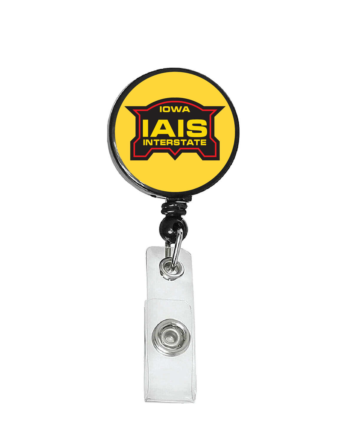 Railroad Logo Badge Reel - Iowa Interstate