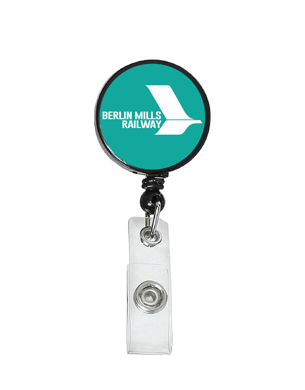 Railroad Logo Badge Reel - Berlin Mills Logo