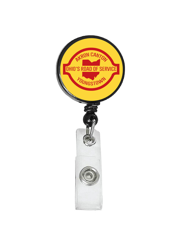Railroad Logo Badge Reel -  Akron Canton &amp; Youngstown Logo