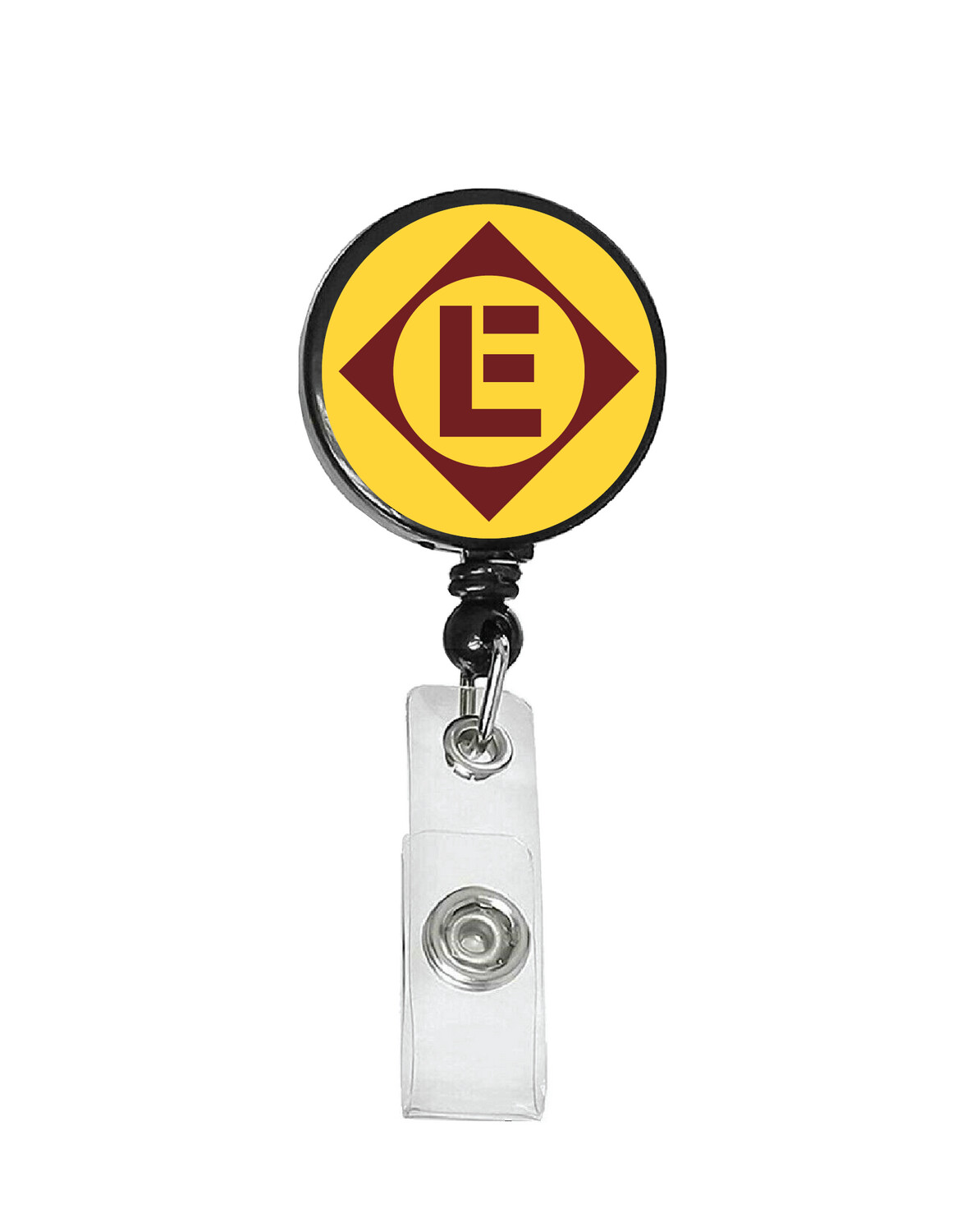 Railroad Logo Badge Reel - Erie Lackawanna Logo