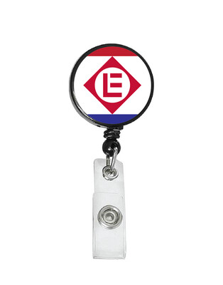 Railroad Logo Badge Reel - Erie Lackawanna Bicentennial Logo