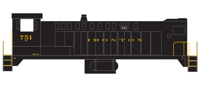 Ironton Railroad BLW DS-4-4-1000 Locomotive Decals
