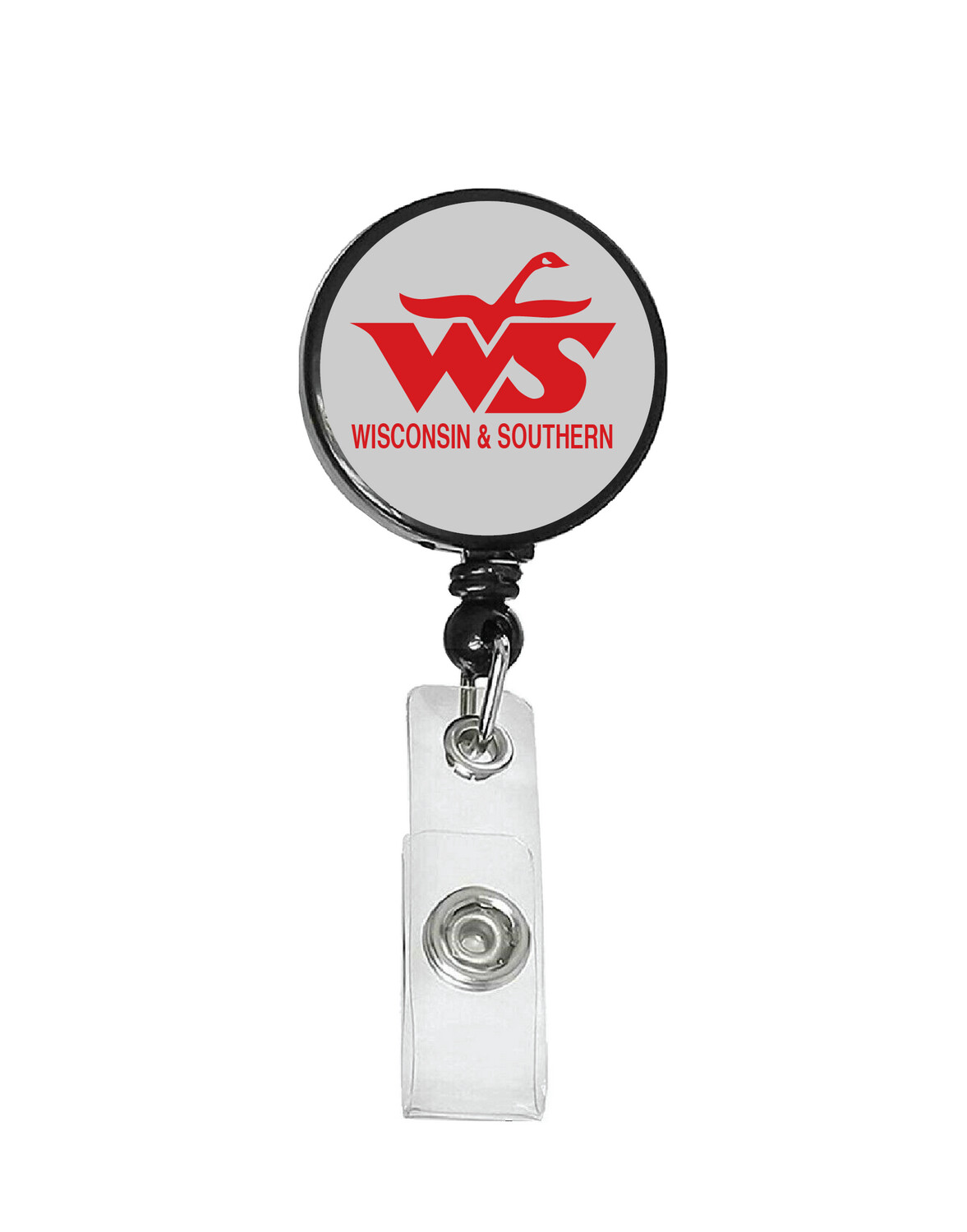 Railroad Logo Badge Reel - Wisconsin Southern Logo