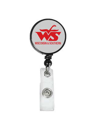 Railroad Logo Badge Reel - Wisconsin Southern Logo