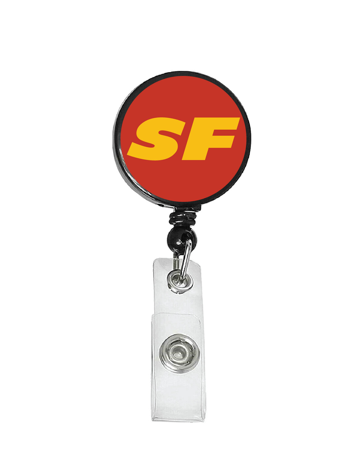 Railroad Logo Badge Reel - Santa Fe Kodachrome