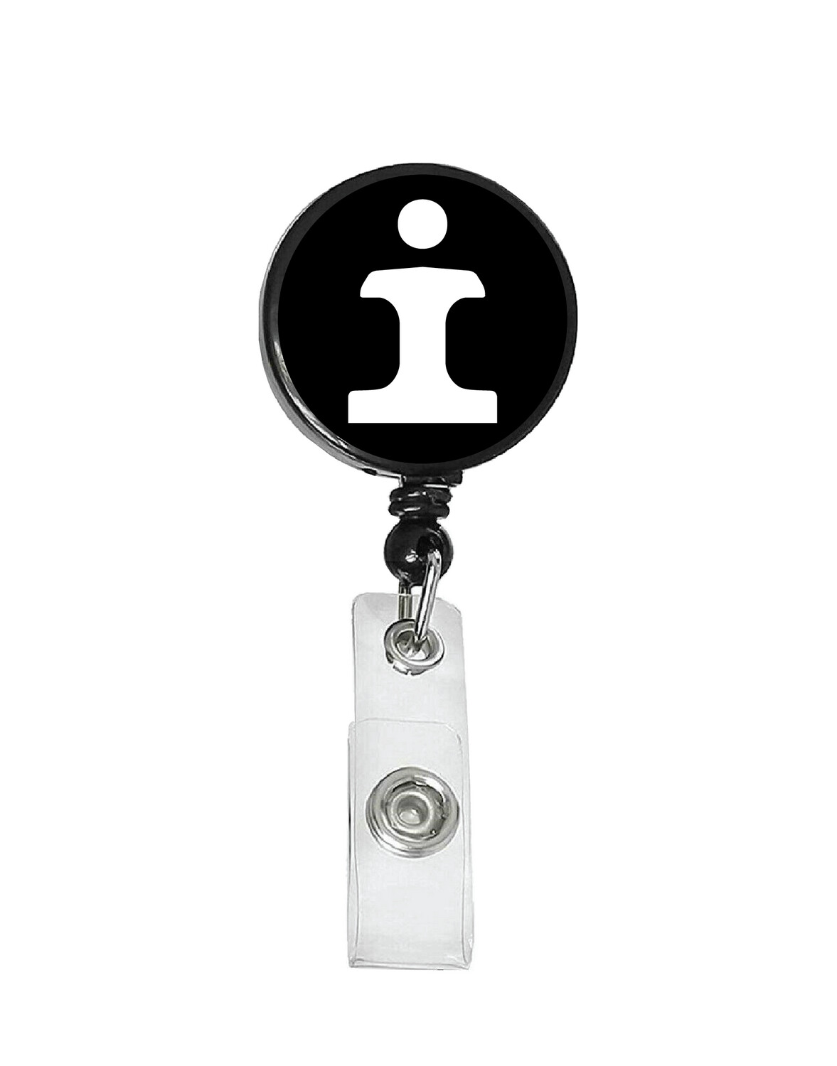 Railroad Logo Badge Reel - Illinois Central Gulf Logo
