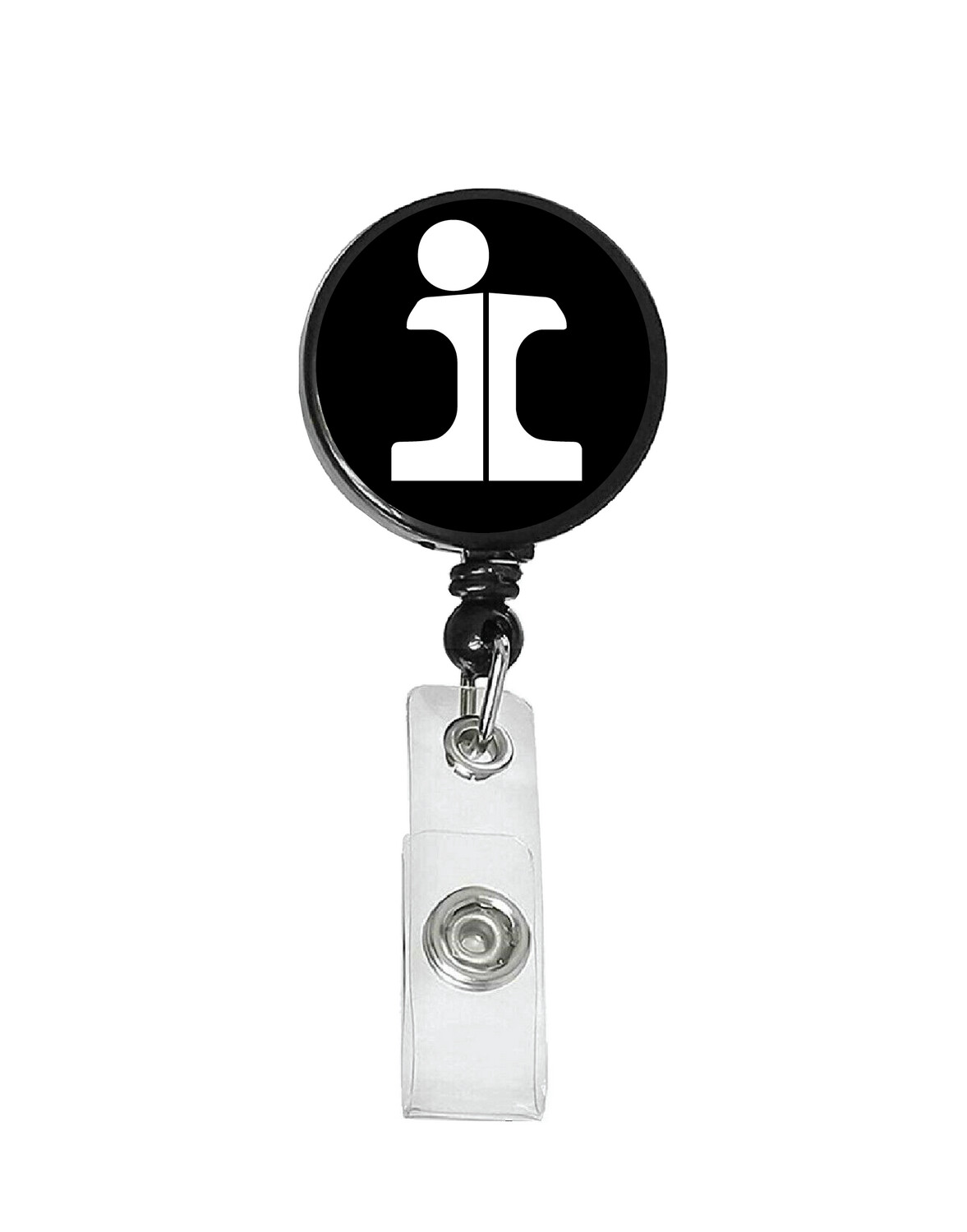 Railroad Logo Badge Reel - Illinois Central Logo