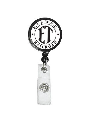 Railroad Logo Badge Reel - ET&amp;WNC Railroad Logo