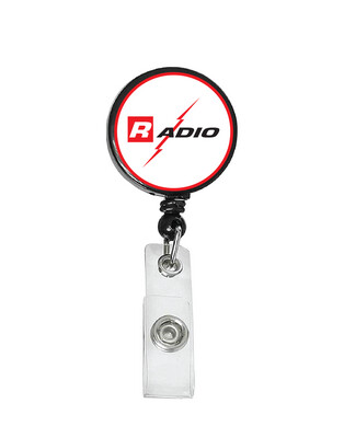 Railroad Logo Badge Reel - Pennsylvania Railroad Radio Logo