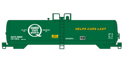 Quaker State Motor Oil Modern Tank car