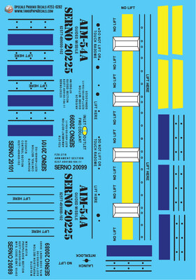 Estes Phoenix 3in Decal Sheet