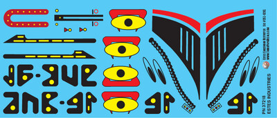 Estes Xarconian Destroyer Decals