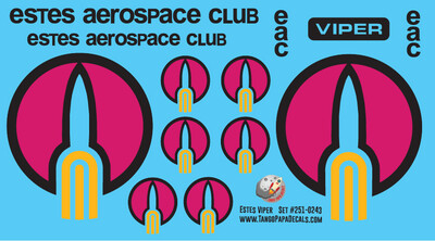 Estes Viper Decals