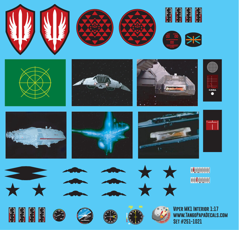 JBOT Viper MK1 Decal Set 1:17