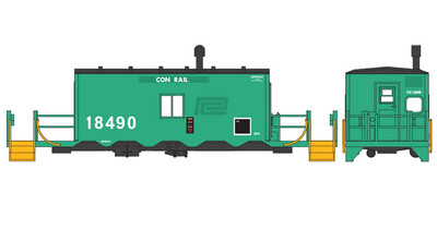 Conrail ex Penn Central N-11 Transfer Caboose Decals