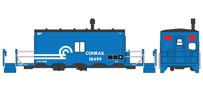 Conrail N-11 Transfer Caboose Large Logo Decals