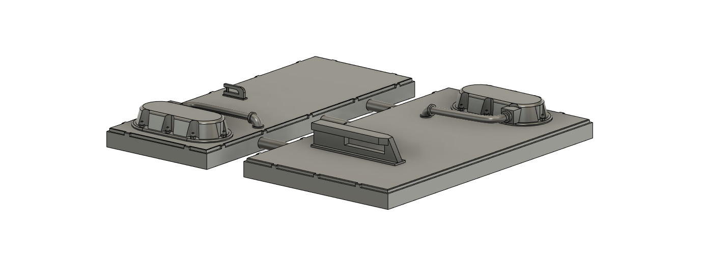 HO Scale Train Parts - Modified PTC Antenna (Qty 1)