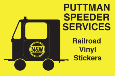 Railroad Vinyl Stickers