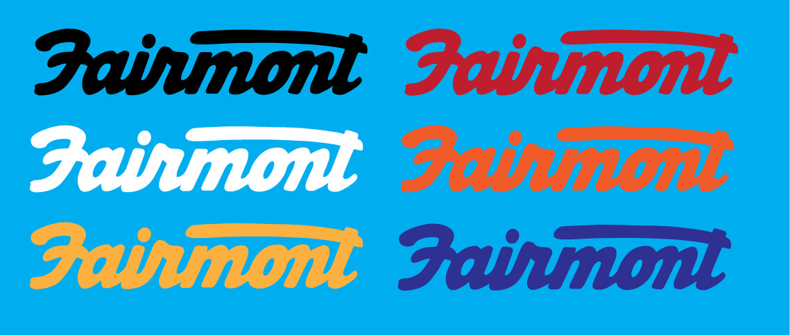 Fairmont Vinyl Sticker