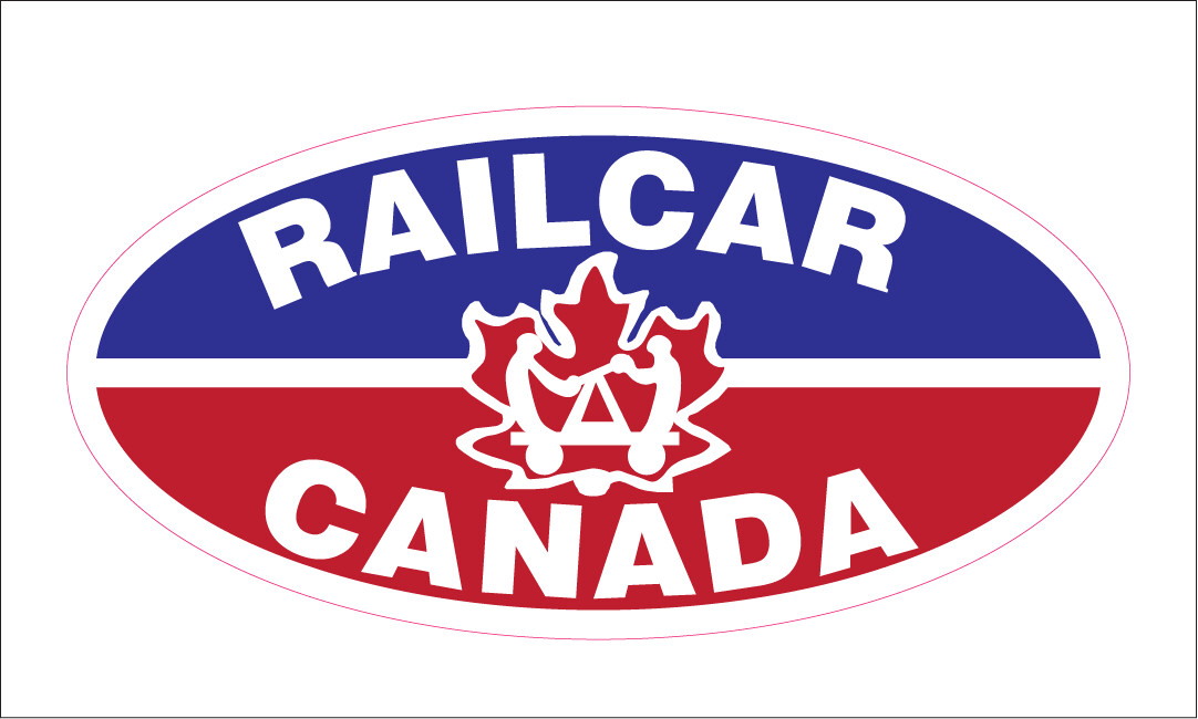 Railcar Canada Sticker Vinyl