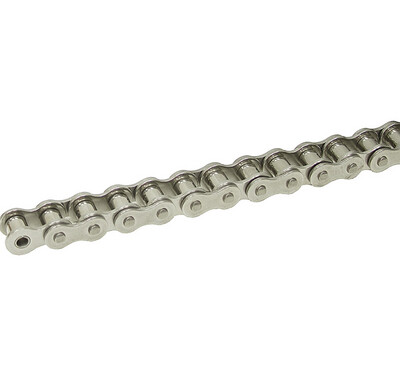 Roller Chain #40 Stainless Steel, 10ft