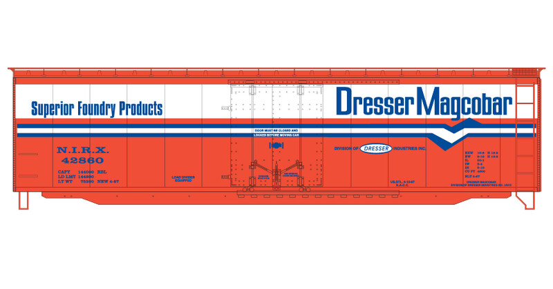 Dresser Magcobar 50ft single box car 1