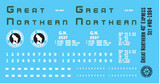 HO Scale Great Northern 40' Express Box Car