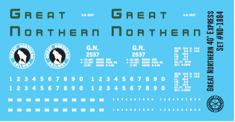 Great Northern 40&#39; Express Box Car