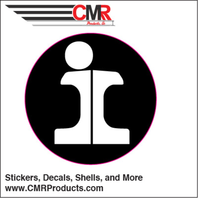 Vinyl Sticker - Illinois Central Logo