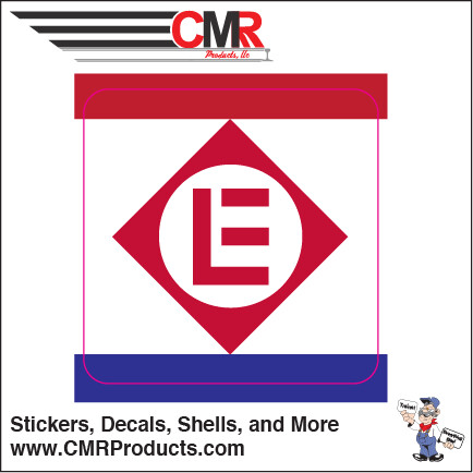 Vinyl Sticker - Erie Lackawanna Bicentennial Logo