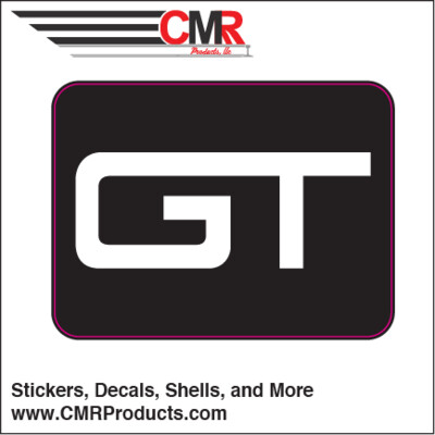 Vinyl Sticker - Grand Trunk Black White Logo