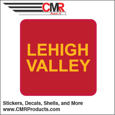 Vinyl Sticker - Lehigh Valley Name Only Logo