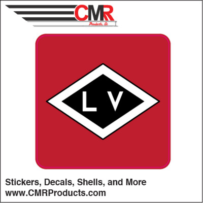 Vinyl Sticker - Lehigh Valley Black Diamond Logo