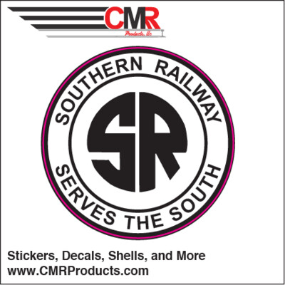 Vinyl Sticker - Southern Railway White Logo