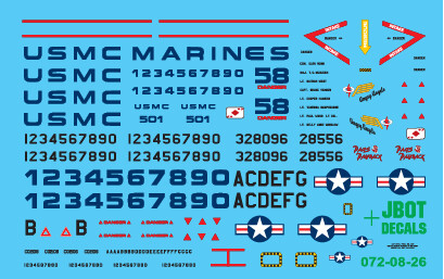 JBOT Decals - 1:72 Hammerhead Fighter