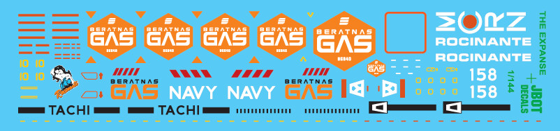 JBOT Decals - Rocinante