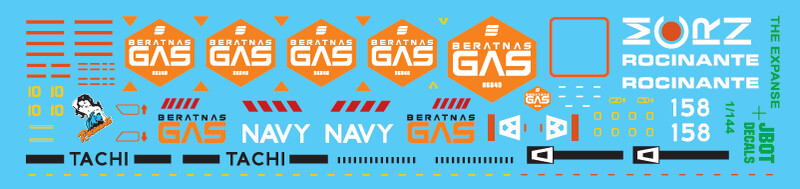 JBOT Decals - Rocinante
